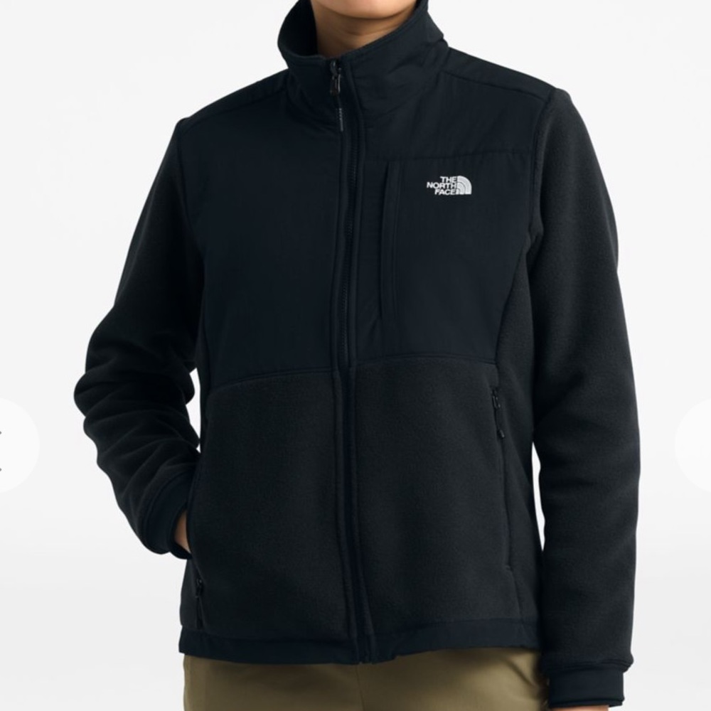 North face zip up jacket